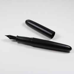 ensso Piuma MinImalist Fountain Pen Black Aluminum