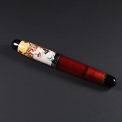 Opus 88 Mini Pocket Wine Cat Fountain Pen 