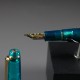 Sailor Professional Gear Slim Fountain Pen Blue Green Nebula Special Edition-MS Nib