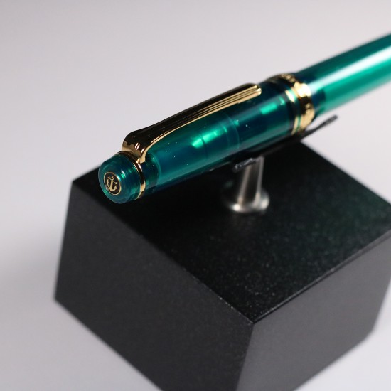 Sailor Professional Gear Slim Fountain Pen Blue Green Nebula Special Edition-MS Nib